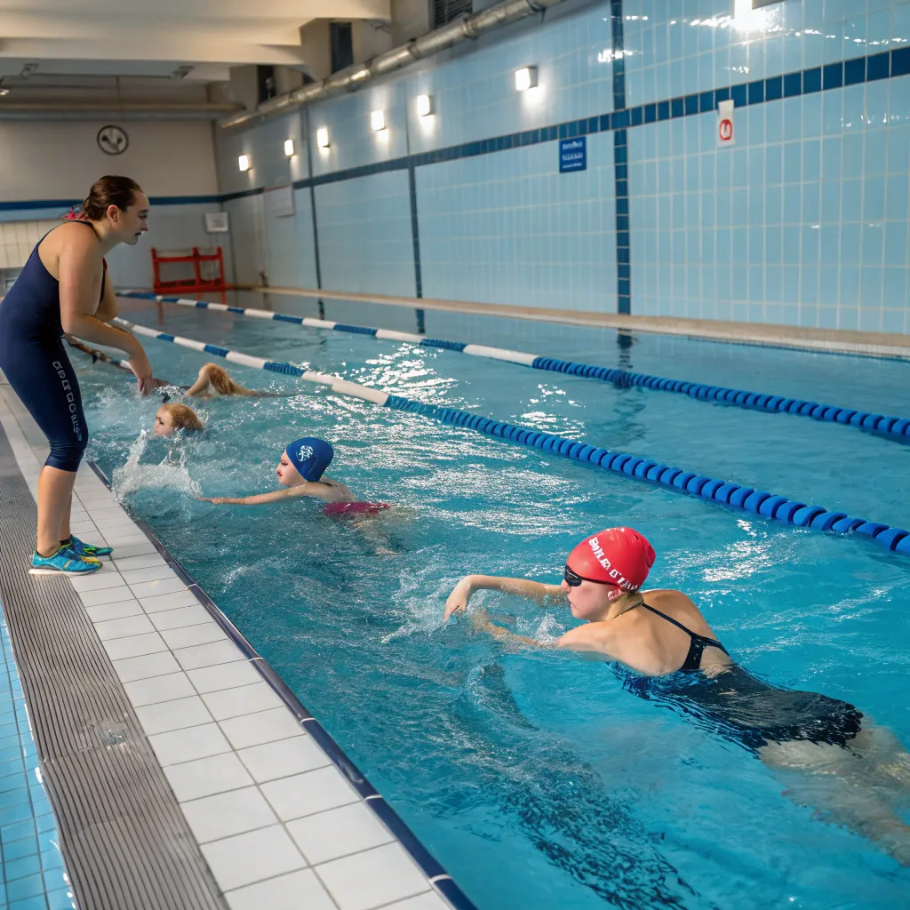 Intermediate swimming lessons